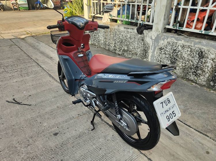 🛵ยังไงก็ขาย Finn ปี 67 เครื่องดี สีสวย สตาร์ทมือ เล่มชุดโอนครบ+เปลี่ยนถ่ายน้ำมันเครื่องฟรี ส่งฟรี30 ก.ม รูปที่ 6