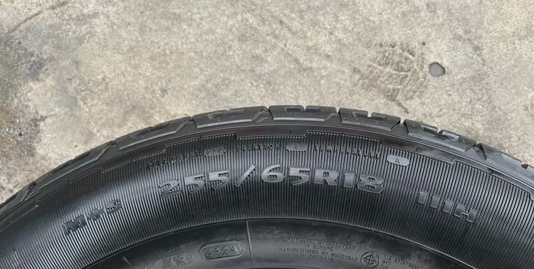 ✨ยางใหม่ป้ายแดง✨255-65-18 Goodyear💖ใหม่กริ๊บ💖ถอดจาก🚗โชว์รูมรถ ไม่ผ่านการใช้งาน รูปที่ 5