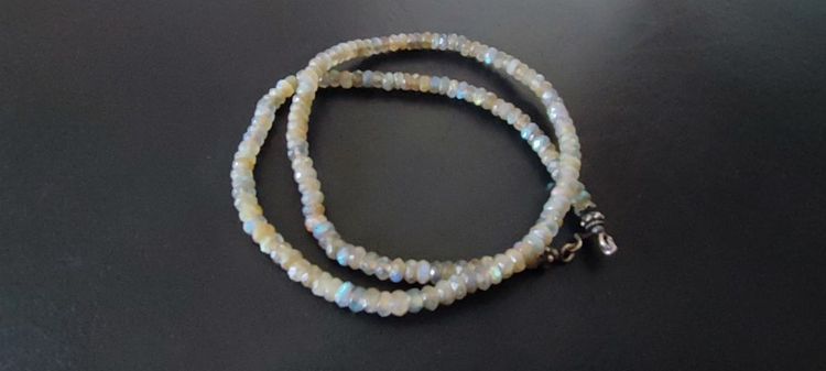 สร้อยคอเงิน ลูกปัดหินแท้งานเก่า รูปที่ 12