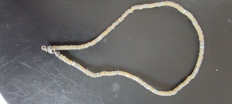 สร้อยคอเงิน ลูกปัดหินแท้งานเก่า รูปที่ 11