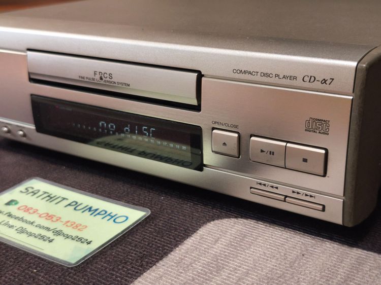  CD-PLAYER  SANSUI Alpha (a7)  รูปที่ 5