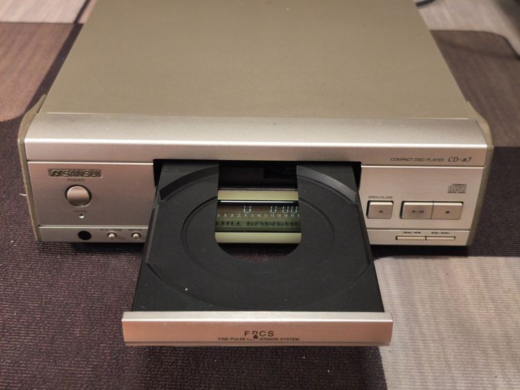  CD-PLAYER  SANSUI Alpha (a7)  รูปที่ 2