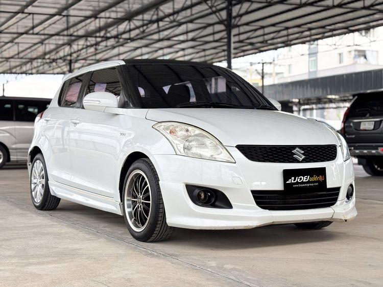 Suzuki Swift 2013 1.2 GLX Sedan เบนซิน ไม่ติดแก๊ส เกียร์อัตโนมัติ ขาว รูปที่ 3