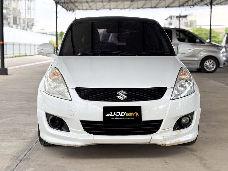 Suzuki Swift 2013 1.2 GLX Sedan เบนซิน ไม่ติดแก๊ส เกียร์อัตโนมัติ ขาว รูปที่ 2