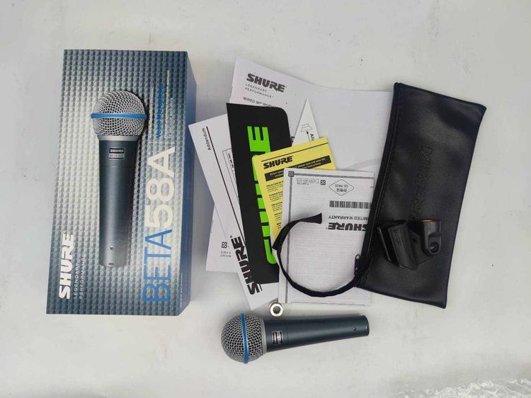อื่นๆ เครื่องเสียงไฮไฟ ลำโพงแยกชิ้น และซับวูฟเฟอร์ ไมค์สาย SHURE BETA58A. สภาพสวย