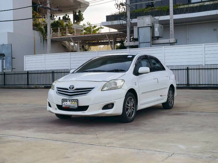 Toyota Vios 2011 1.5 Trd Sportivo Sedan เบนซิน ไม่ติดแก๊ส เกียร์อัตโนมัติ ขาว