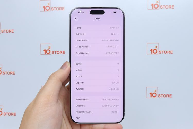 iPhone 16 Pro Max 256GB - ID26020214 รูปที่ 14