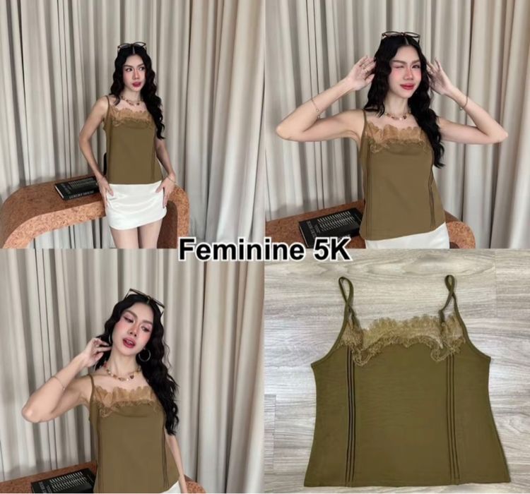 เสื้อสายเดี่ยวแฟชั่น รูปที่ 2