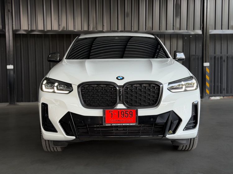 BMW X4 2025 2.0 xDrive20d M Sport 4WD Utility-car ดีเซล ไม่ติดแก๊ส เกียร์อัตโนมัติ ขาว รูปที่ 2