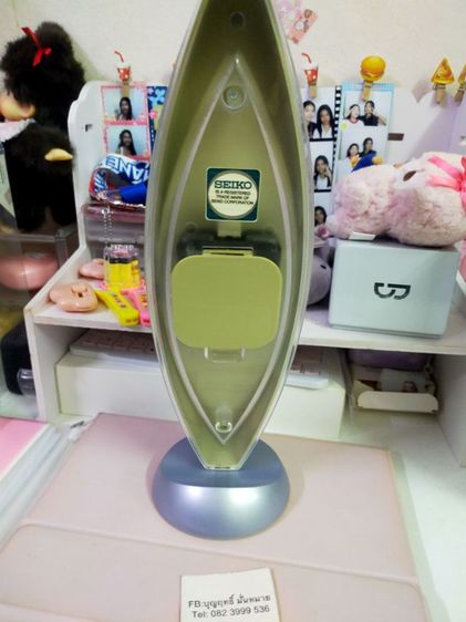 นาฬิกา ตั้งโต๊ะ SEIKO สภาพดี ใหม่ เครื่องเดิม ดีดีปกติ รูปที่ 2