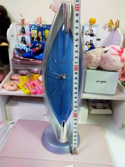 นาฬิกา ตั้งโต๊ะ SEIKO สภาพดี ใหม่ เครื่องเดิม ดีดีปกติ รูปที่ 4