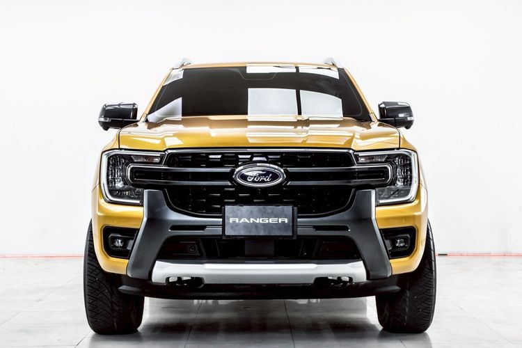 Ford Ranger 2022 2.0 Bi-Turbo Hi-Rider Wildtrak Pickup ดีเซล ไม่ติดแก๊ส เกียร์อัตโนมัติ ส้ม รูปที่ 4