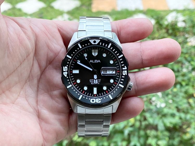 ดำ นาฬิกาALBA Monster (Automatic ) ใหม่มือ1 แท้ศูนย์