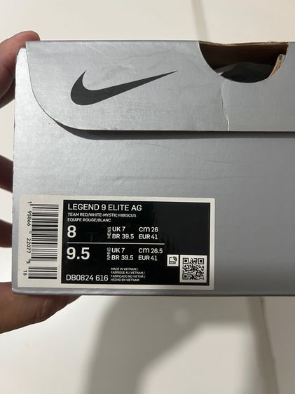 Nike tiempo legend 9 elite ag size 8 us รูปที่ 10