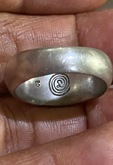 แหวนเงินปลอกมีด ลป.ดู่ วักสะแก รูปที่ 2