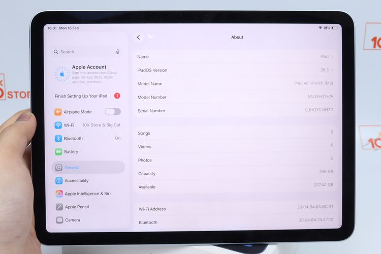 iPad Air M2 11" 256GB WiFi - ID26020226 รูปที่ 12