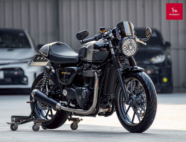 Bonneville Triumph Street Cup 900 ปี2017 สีหายาก วิ่ง15,000Km.