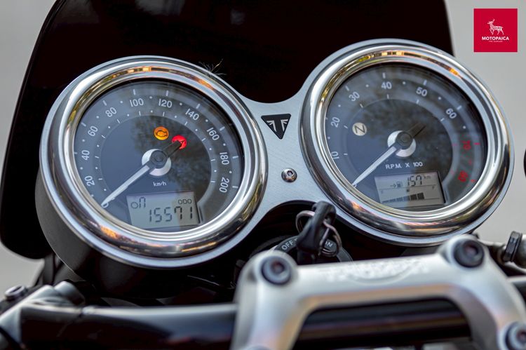 Triumph Street Cup 900 ปี2017 สีหายาก วิ่ง15,000Km. รูปที่ 6