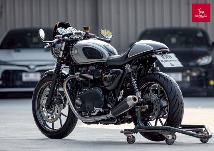 Triumph Street Cup 900 ปี2017 สีหายาก วิ่ง15,000Km. รูปที่ 5