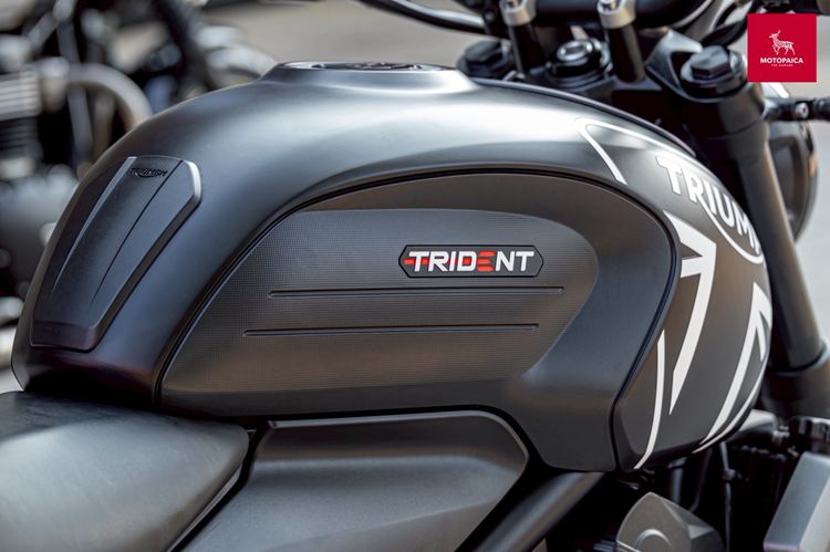 Triumph Trident660 ปี2022 เจ้าของเดียว สีดำ วิ่ง4,000Km. รูปที่ 14