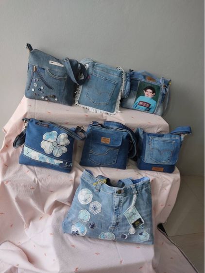กระเป๋ายีนส์ทำมือทุกใบ  รูปที่ 3