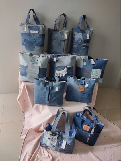 กระเป๋ายีนส์ทำมือทุกใบ  รูปที่ 4