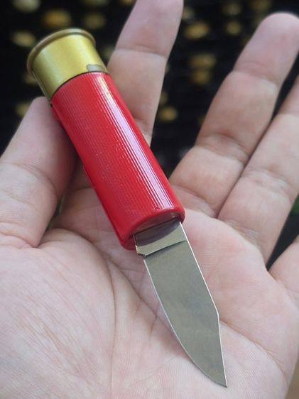 มีดพับทรงลูกกระสุน STAINLESS ITALY งานเก่านอก  รูปที่ 15