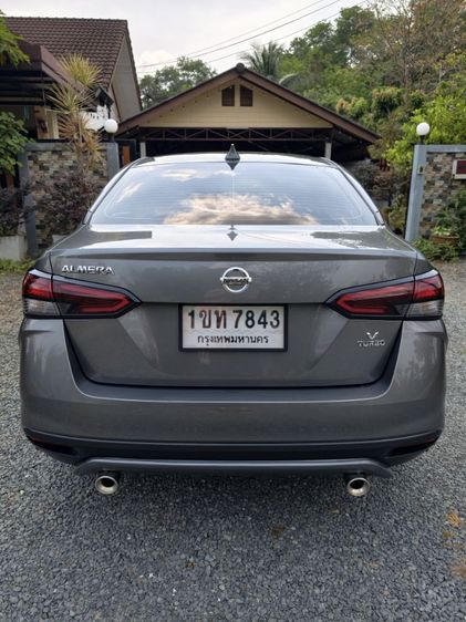 Nissan Almera 2020 1.0 V เบนซิน LPG เกียร์อัตโนมัติ เทา รูปที่ 4