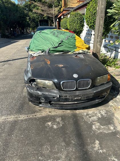 BMW Series 3 2001 318i Sedan เบนซิน ดำ รูปที่ 2