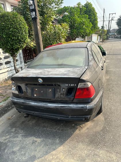 BMW Series 3 2001 318i Sedan เบนซิน ดำ รูปที่ 4