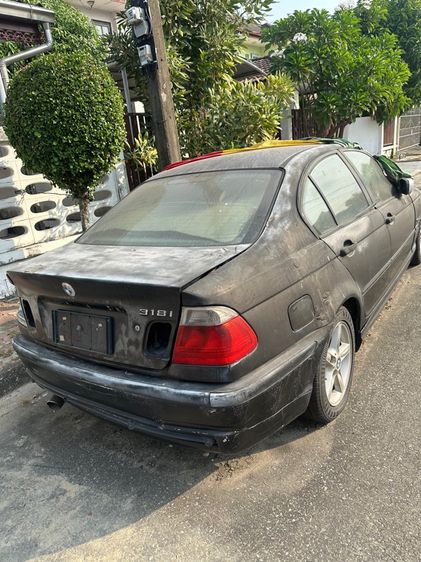 BMW Series 3 2001 318i Sedan เบนซิน ดำ รูปที่ 3