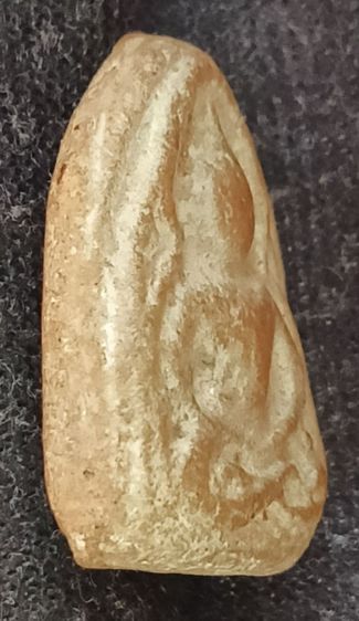 พระพิมพ์ซุ้มแหลมกลาง หลวงปู่บุญ วัดกลางบางแก้ว หลังจาร "อัง"  รูปที่ 3