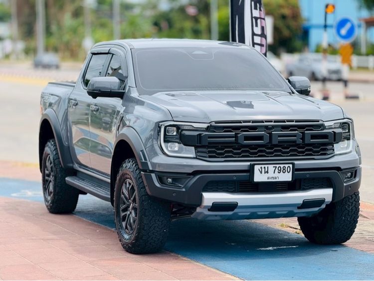 รถ Ford Ranger Raptor 2.0 Bi-Turbo 4WD สี เทา