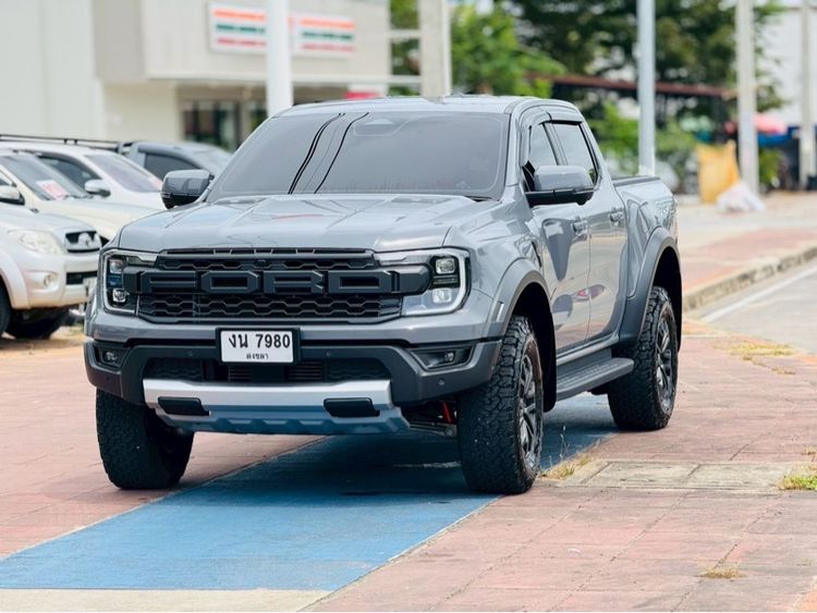 Ford Ranger 2024 Raptor 2.0 Bi-Turbo 4WD ดีเซล เกียร์อัตโนมัติ เทา รูปที่ 2