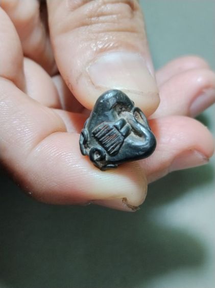 ปิดตาหลวงพ่อทับวัดทองเนื้อสำริดเงิน   รูปที่ 3