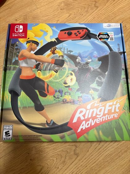 แผ่นเกม ring fit adventure 