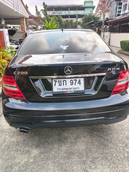 Mercedes-Benz C-Class 2014 C200 CGI Sedan เบนซิน เกียร์อัตโนมัติ ดำ รูปที่ 3