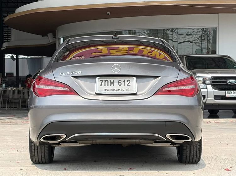 Mercedes-Benz CLA-Class 2018 CLA200 Sedan เบนซิน ไม่ติดแก๊ส เกียร์อัตโนมัติ เทา รูปที่ 4