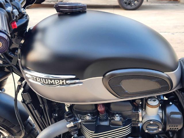 ขาย triumph t120 black ปี2021 จดทะเบียนปี2022 ตัวยูโร5 สีเทาดำ รูปที่ 9