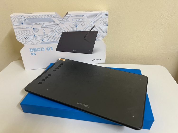 เม้าส์ และคีย์บอร์ด เม้าท์ปากกา XPPen Deco 01 v2   มือสอง l เจ้าของใช้เอง