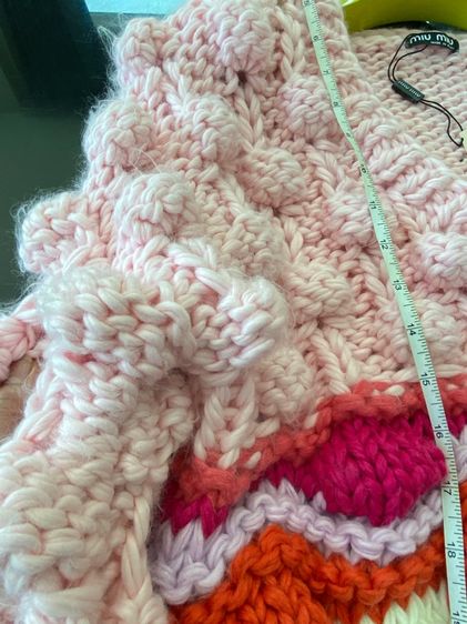 มิวมิว เสื้อไหมพรม ฝรั่งเศสนุ่มๆ ถักทั้งตัว รูปที่ 8