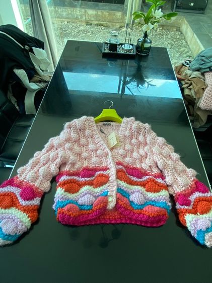 มิวมิว เสื้อไหมพรม ฝรั่งเศสนุ่มๆ ถักทั้งตัว รูปที่ 3