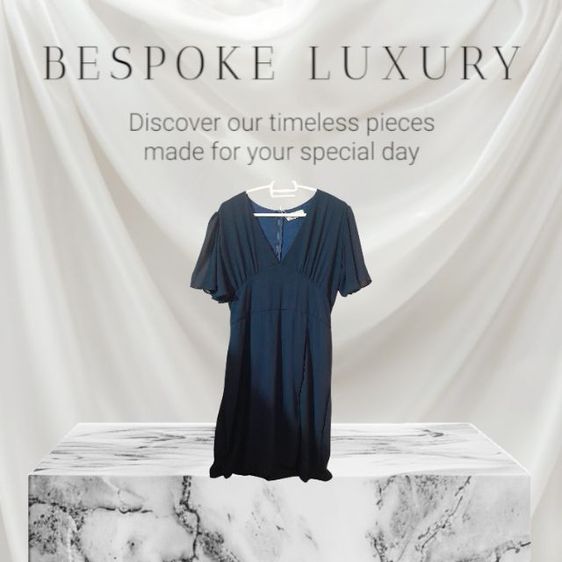 แขนสั้น อื่นๆ เดรส | จั๊มสูท อื่นๆ ชุดเดรสสั้น สีกรมท่า เข้ม S M L XL ใส่ได้ค่ะ (ส่งฟรี)