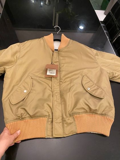 เบอร์เบอรึ่ เสื้อกันหนาว สภาพใหม่เอี่ยมใส่ได้ทั้งสองด้านค่ะ  รูปที่ 8