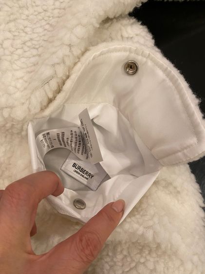 เบอร์เบอรึ่ เสื้อกันหนาว สภาพใหม่เอี่ยมใส่ได้ทั้งสองด้านค่ะ  รูปที่ 6