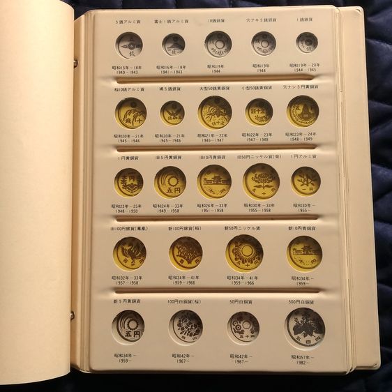อัลบั้มเหรียญญี่ปุ่นสมัยใหม่ เฉพาะตัวอัลบั้ม รูปที่ 6