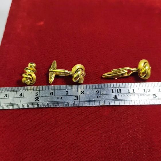 🔖ชุดคัพลิงก์ dunhill มีตอกโค้ด ของจริงสีทองสดสวยมาก งานจากต่างประเทศ รูปที่ 6