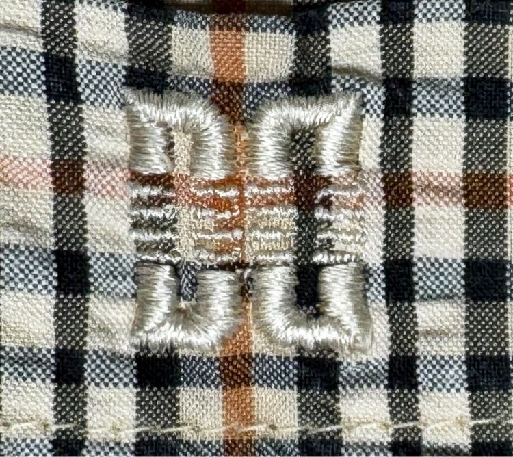 ⚠️ลายสก็อต SIGNATURE‼️เสื้อเชิ้ต DAKS ของแท้ สไตล์ลำลอง รูปที่ 3