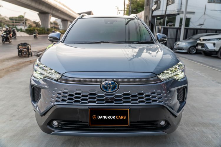 Toyota Corolla Cross 2024 1.8 HEV Premium Luxury Utility-car ไฮบริด เกียร์อัตโนมัติ เทา รูปที่ 3