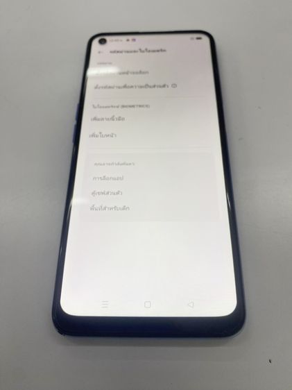 oppo A54 นำ้เงิน กล้อง AI แรม 4 รอม 128 กิ้ก แสกนได้ ใช้งานได้ดี ราคาถูกใจ รูปที่ 5